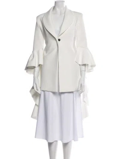 Pre-owned Ellery Blazer In White