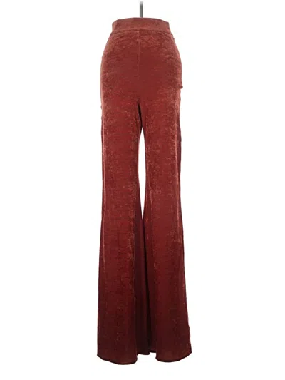 Pre-owned Ellery Casual Pants In Burgundy