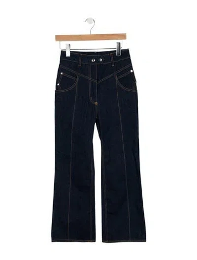 Pre-owned Ellery High-rise Flared Jeans W/ Tags In Blue