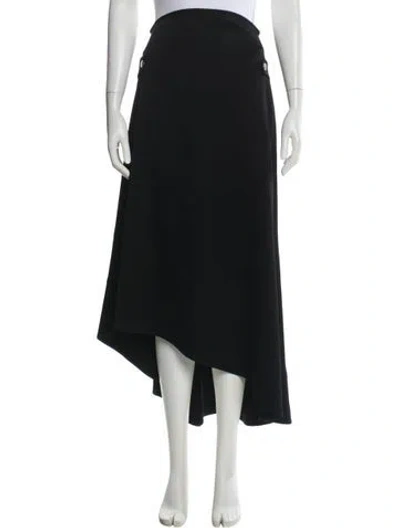 Pre-owned Ellery Midi Length Skirt In Black