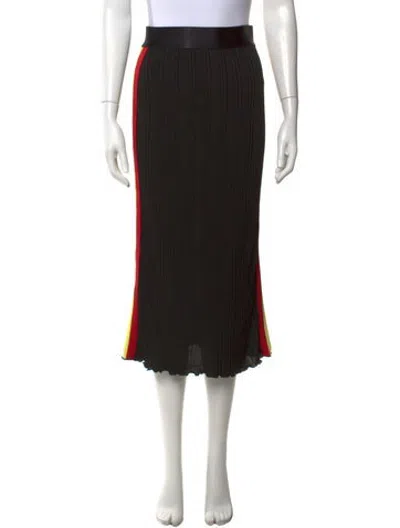 Pre-owned Ellery Midi Length Skirt W/ Tags In Black
