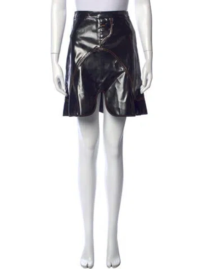 Pre-owned Ellery Mini Skirt In Black