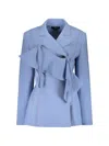 Ellery Regular-fit Double-breasted Blazer In Blue