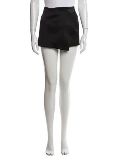 Pre-owned Ellery Silk Mini Skirt In Black