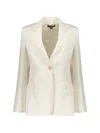 Ellery Single-breasted Blazer In White