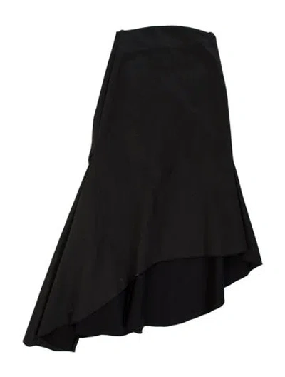 Pre-owned Ellery Striped Long Dress In Black