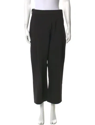 Pre-owned Ellery Wide Leg Pants In Black