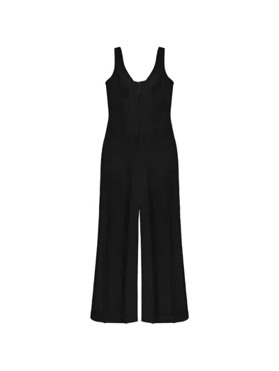 Ellery Wide-leg Sleeveless Jumpsuit In Black