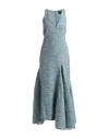 Ellery Woman Maxi Dress Sky Blue Size 4 Cotton, Polyamide, Viscose, Polyester In Blue
