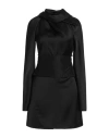 Ellery Woman Mini Dress Black Size 6 Polyester, Cotton, Silk In Black
