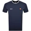Ellesse Belvider T Shirt Navy In Blue