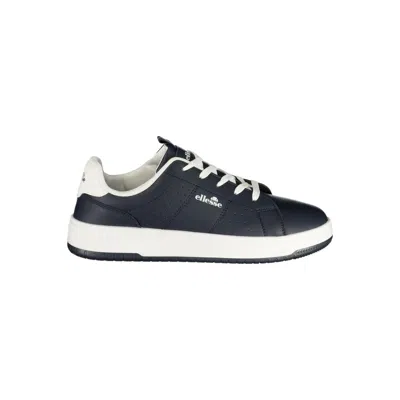 Ellesse Perforated Logo-print Sneakers In Black