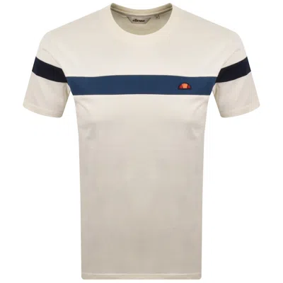 Ellesse Caserio T Shirt Off White In Neutral