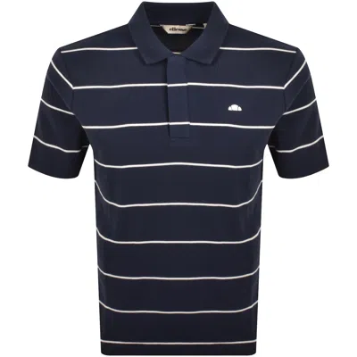 Ellesse Cimetta Polo T Shirt Navy In Blue