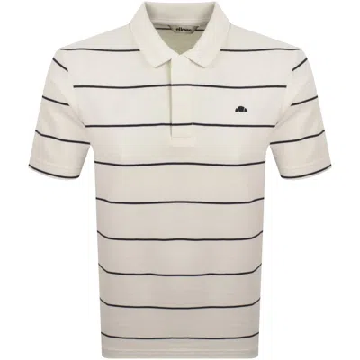 Ellesse Cimetta Polo T Shirt Off White