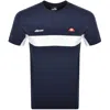Ellesse Dinelli T Shirt Navy In Blue