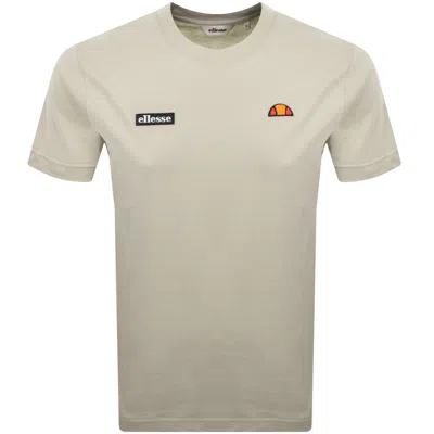 Ellesse Floran T Shirt Beige In Neutral