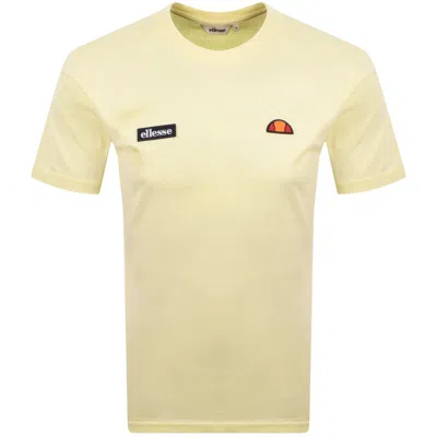 Ellesse Floran T Shirt Light Yellow