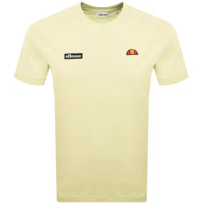 Ellesse Floran T Shirt Light Yellow