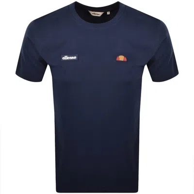 Ellesse Floran T Shirt Navy In Blue