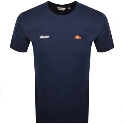 Ellesse Floran T Shirt Navy In Blue