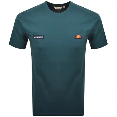 Ellesse Floran T Shirt Teal Blue In Pink