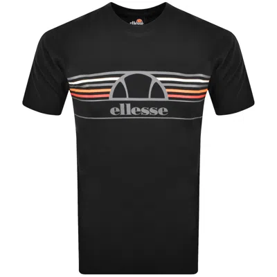 Ellesse Lentamente T Shirt Black