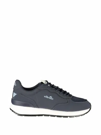 Ellesse Logo-detail Panelled Sneakers In Blue