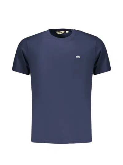Ellesse Logo-print Cotton T-shirt In Blue