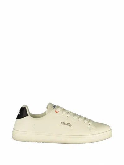 Ellesse Logo-print Lace-up Sneakers In White