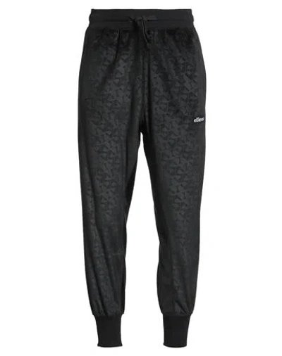 Ellesse Man Pants Black Size M Polyester, Rayon, Elastane