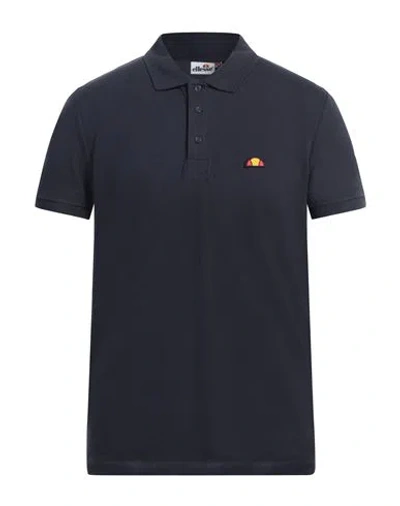 Ellesse Man Polo Shirt Navy Size Xxl Cotton