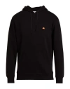 Ellesse Man Sweatshirt Black Size 36 Cotton, Polyester