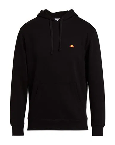 Ellesse Man Sweatshirt Black Size 36 Cotton, Polyester