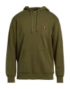 Ellesse Man Sweatshirt Military Green Size 36 Cotton, Polyester