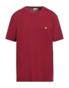 Ellesse Man T-shirt Garnet Size Xxl Cotton In Red