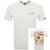 Ellesse Memoralia Logo T Shirt White In White