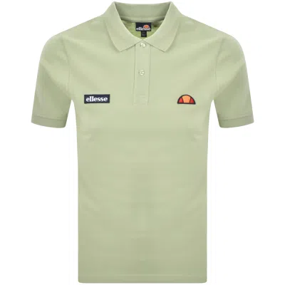 Ellesse Monvali Polo T Shirt Green