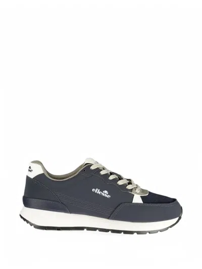 Ellesse Panelled Logo-print Sneakers In Blue