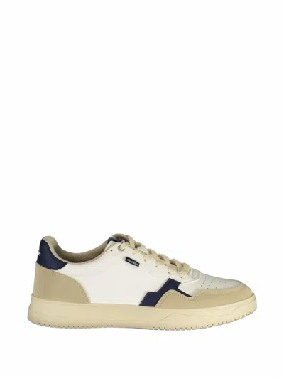 Ellesse Perforated Panelled Sneakers In Purple