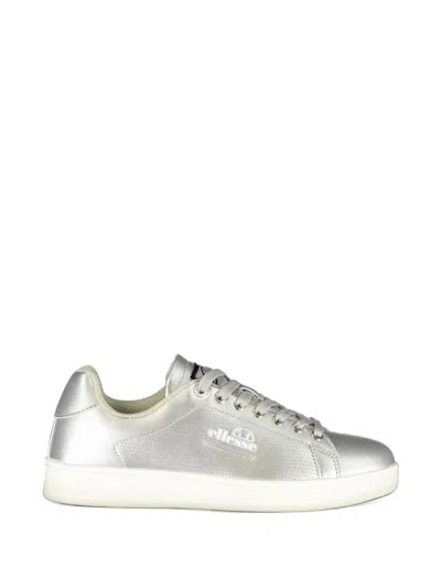Ellesse Perforated-detail Sneakers In Silver
