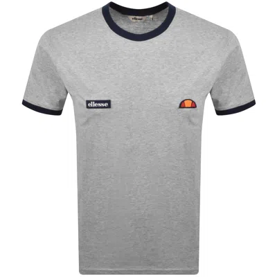 Ellesse Ringetto T Shirt Light Grey Marl In Gray