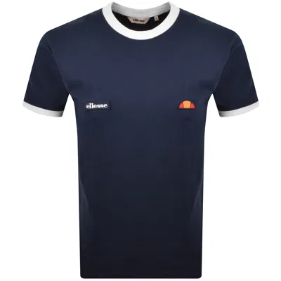 Ellesse Ringetto T Shirt Navy In Blue