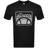 Ellesse Shader Logo T Shirt Black In Black