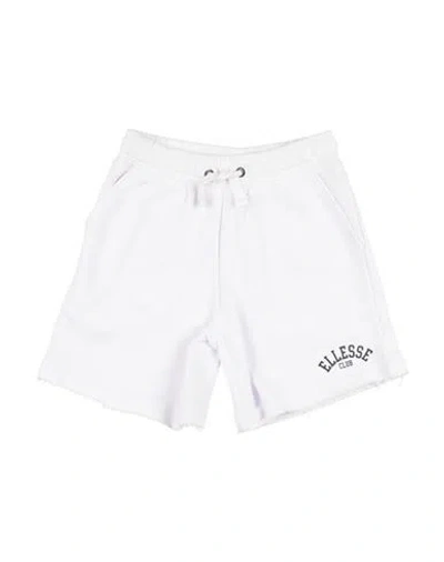 Ellesse Babies'  Toddler Boy Shorts & Bermuda Shorts White Size 6 Cotton, Polyester