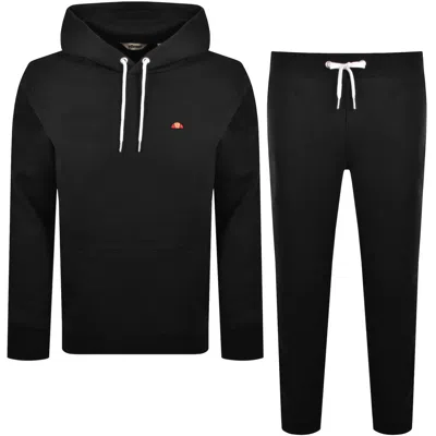Ellesse Traccota 2 Hooded Tracksuit Black