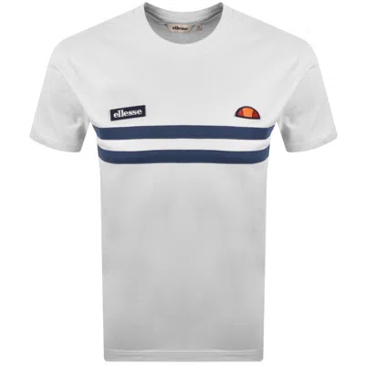 Ellesse Venire T Shirt White In Gray