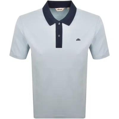 Ellesse Vergo Polo T Shirt Light Blue