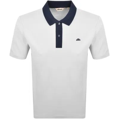 Ellesse Vergo Polo T Shirt White