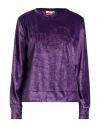Ellesse Woman Sweatshirt Purple Size Xs Polyester